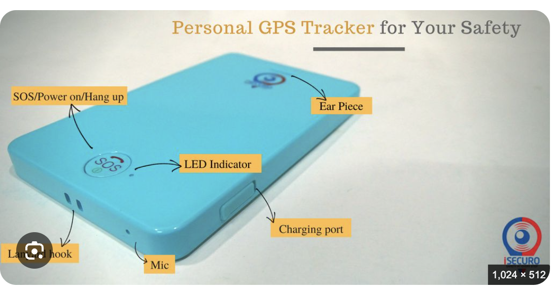 iSecuro personal GPS safety tracker